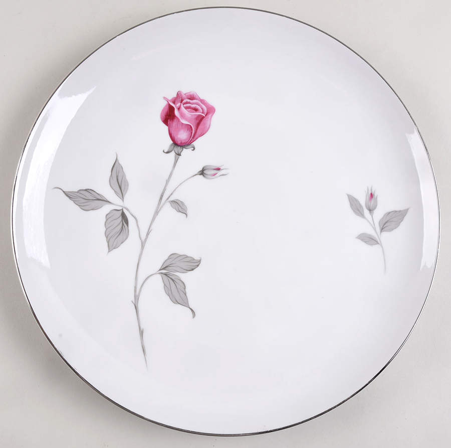 Treasure (Pink Roses) 12" Chop Plate (Round Platter) by Contour-1
