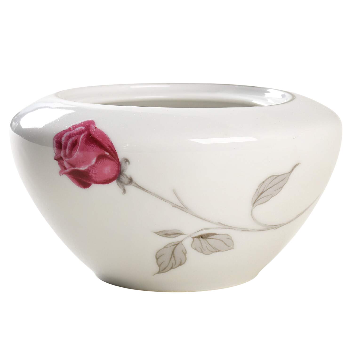 Treasure (Pink Roses) Sugar Bowl No Lid by Contour-1