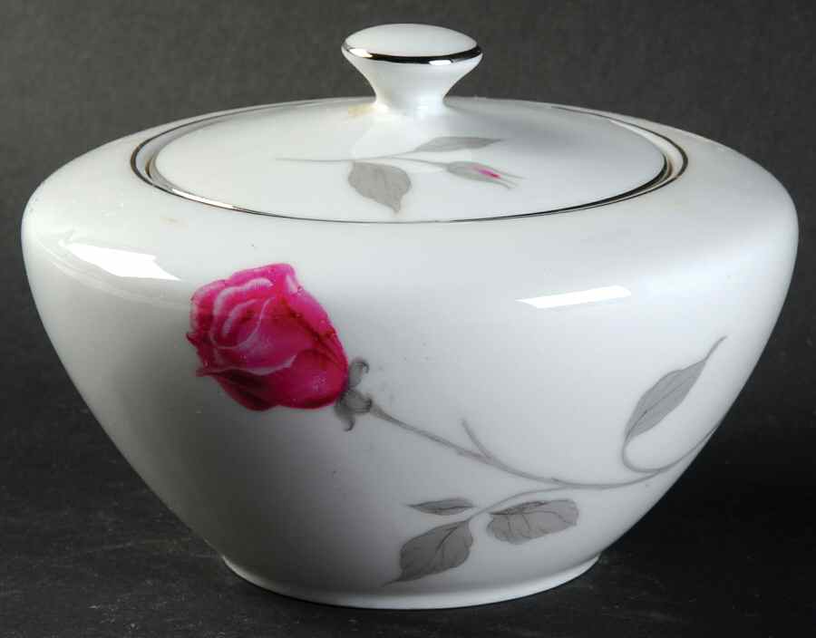 Treasure (Pink Roses) Sugar Bowl & Lid by Contour-1