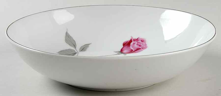 Treasure (Pink Roses) 9" Round Vegetable Bowl by Contour-1