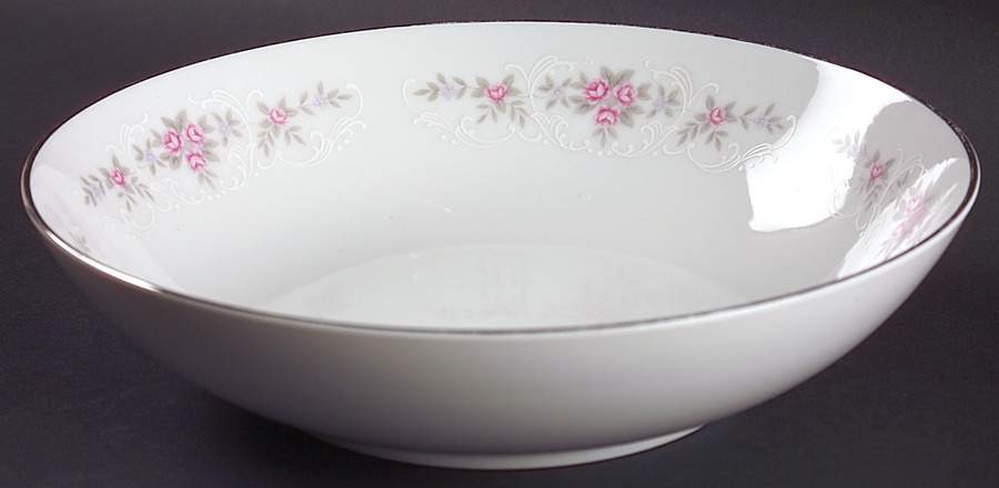 Floral Lace 9" Round Vegetable Bowl by Coventry-Japan-1
