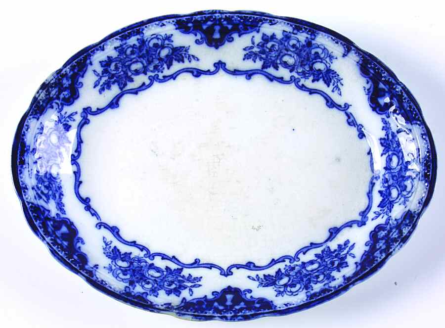 Roslyn 10" Oval Serving Platter by Alfred Colley-1
