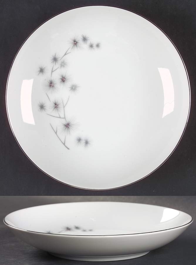 Platinum Star Burst Coupe Soup Bowl by Creative-1