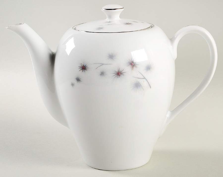 Platinum Star Burst Coffee Pot & Lid by Creative-1
