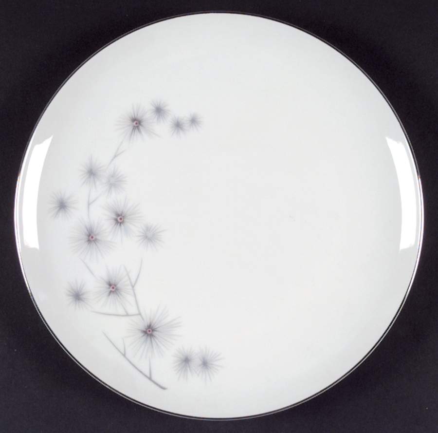 Platinum Star Burst Dinner Plate by Creative-1