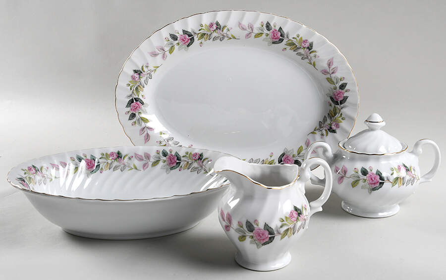 Regency Rose 5 Piece Hostess Set by Creative-1