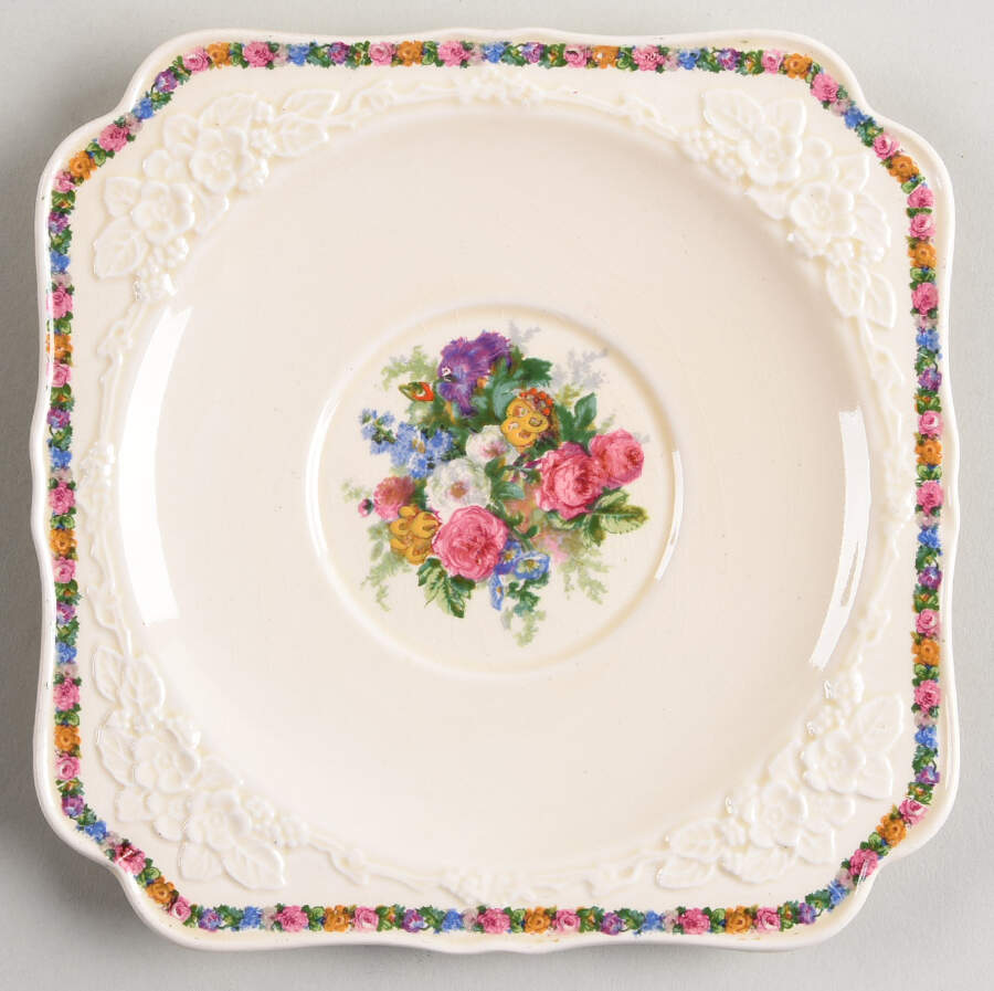 Charm Saucer for Cream Soup Bowl by Crown Ducal-1