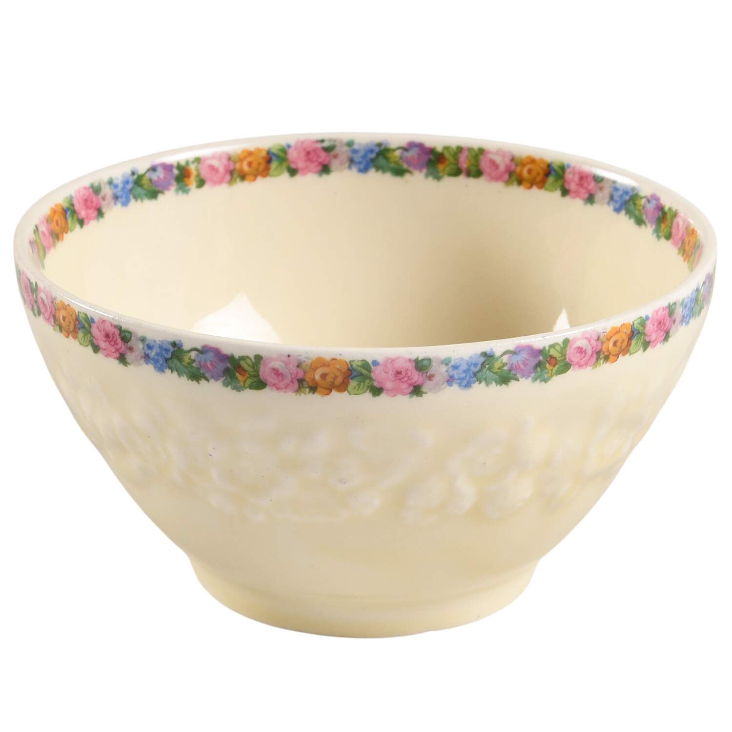 Charm Cranberry Bowl by Crown Ducal-1