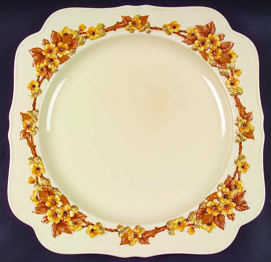 CRD5 Square Chop Plate by Crown Ducal-1