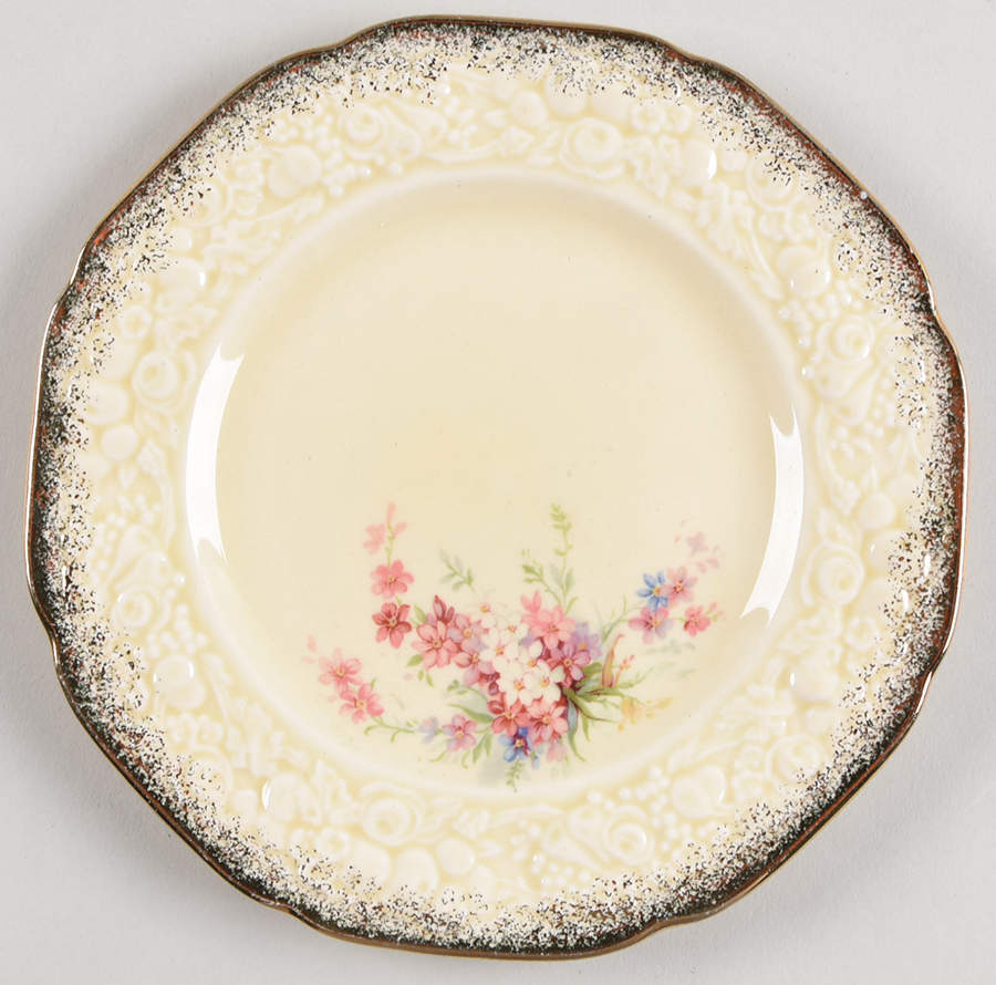 Picardy Dessert/Pie Plate by Crown Ducal-1