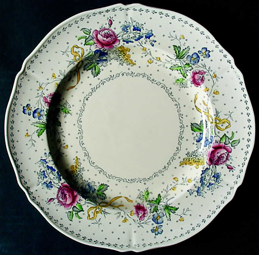 Vale Dinner Plate by Crown Ducal-1