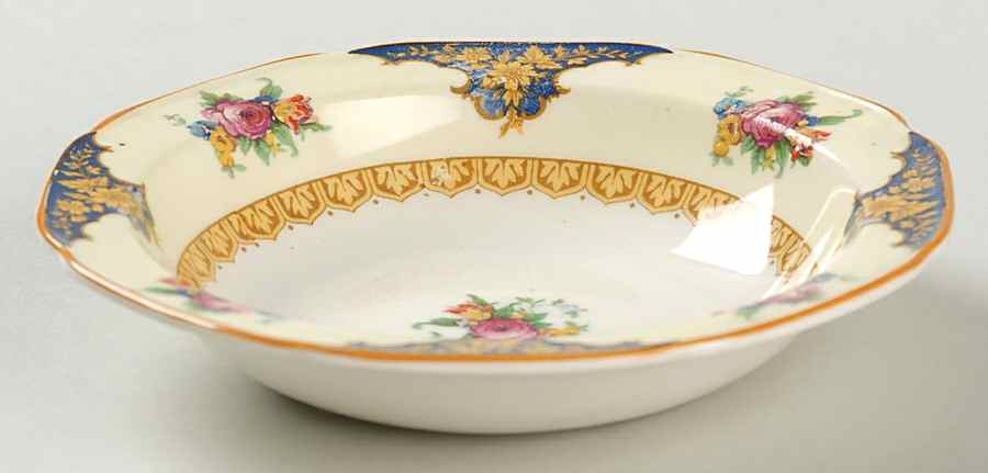 Westminster (Round, Scalloped) Rim Fruit/Dessert (Sauce) Bowl by Crown Ducal-1