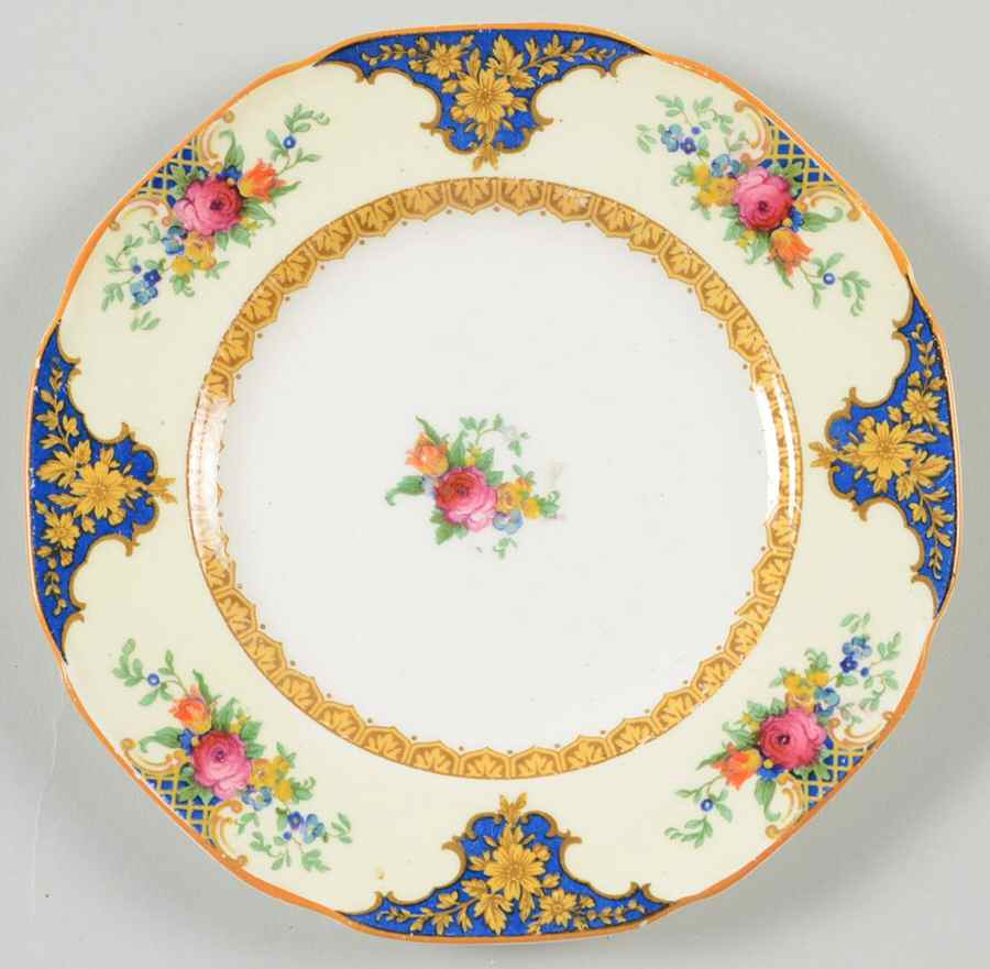 Westminster (Round, Scalloped) Bread & Butter Plate by Crown Ducal-1