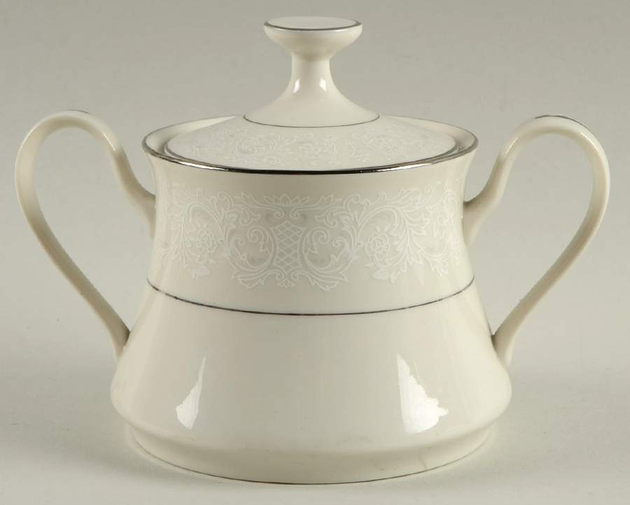 Princess Sugar Bowl & Lid by Crest Wood-1
