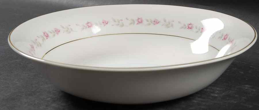 Wreath 9" Round Vegetable Bowl by Crest Wood-1