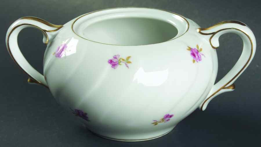 Park Avenue (Scalloped) Sugar Bowl No Lid by Craftsman (Japan)-1