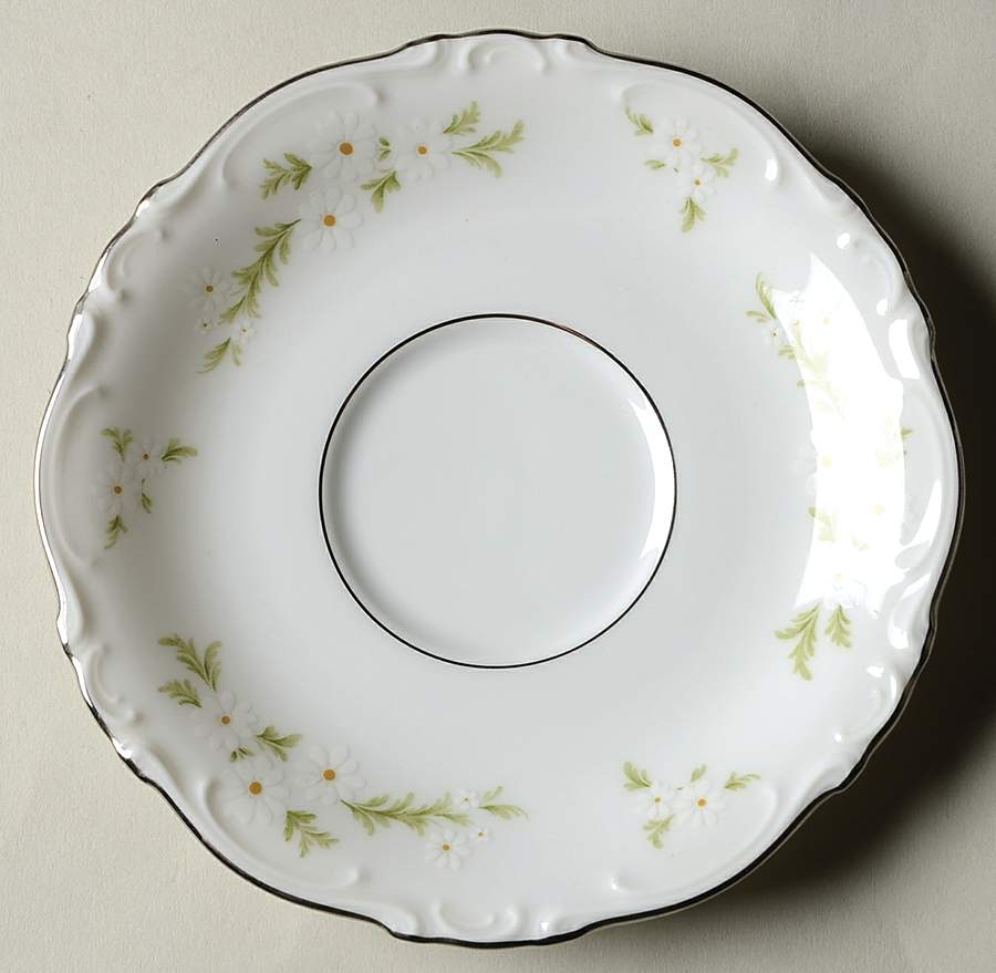 Bridal Wreath Saucer by Crown Jewel-1
