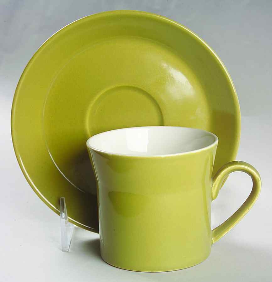 Meri Meri Flat Cup & Saucer Set by Crown Lynn-1