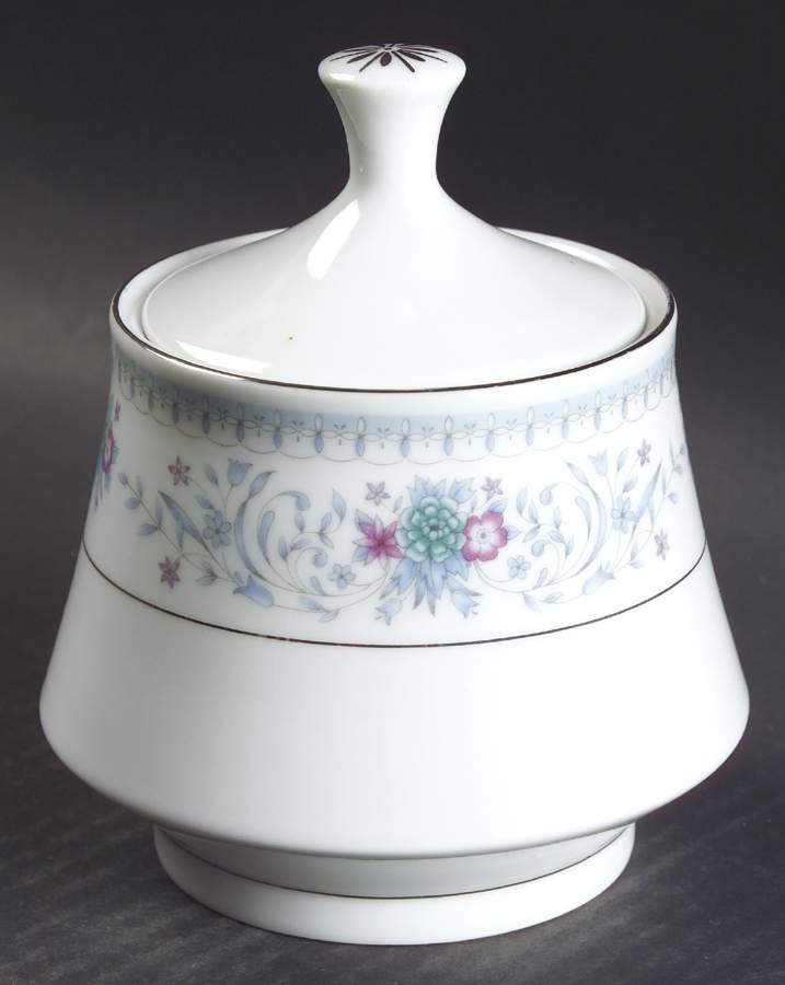 Harmony (Verge) Sugar Bowl & Lid by Crown Ming-1