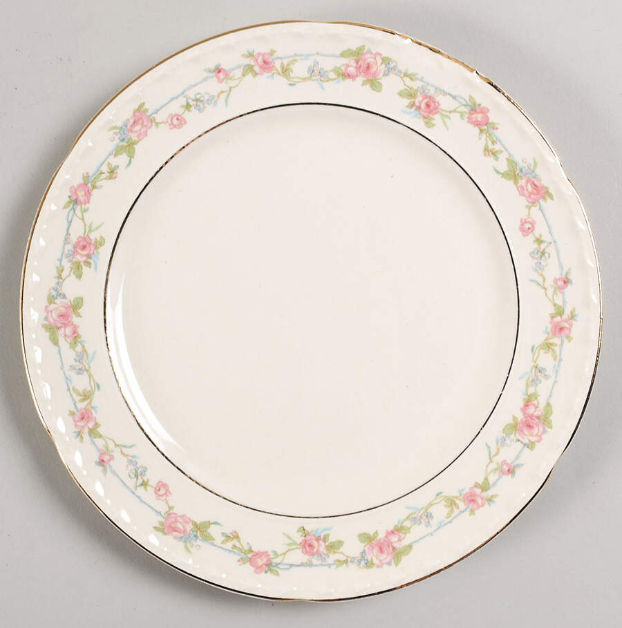 CRO19 Salad Plate by Crooksville-1