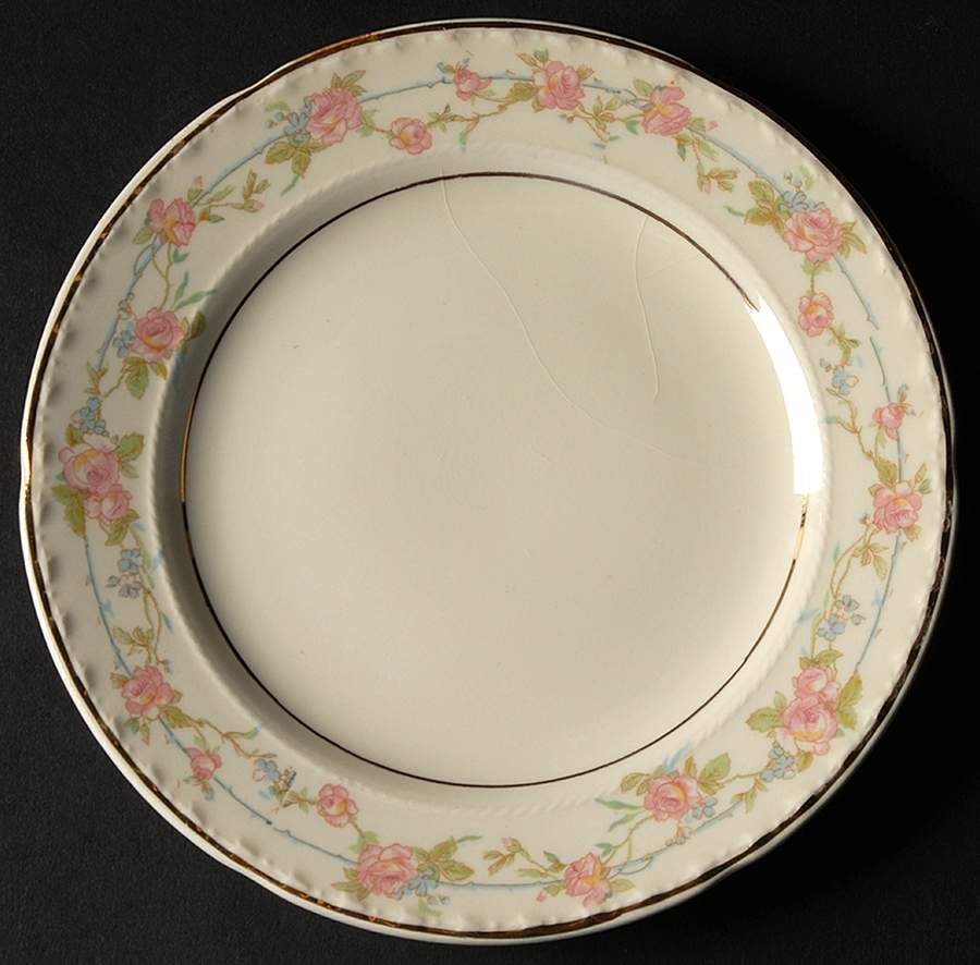 CRO19 Bread & Butter Plate by Crooksville-1