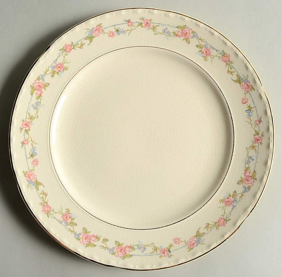 CRO19 Luncheon Plate by Crooksville-1