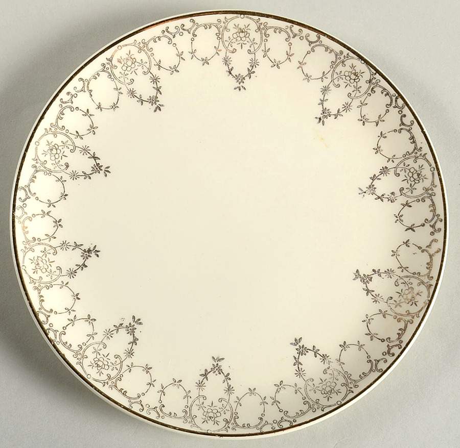 Lorraine Bread & Butter Plate by Crooksville-1