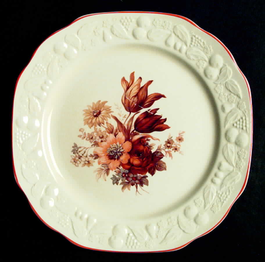 CRO50 Luncheon Plate by Crooksville-1