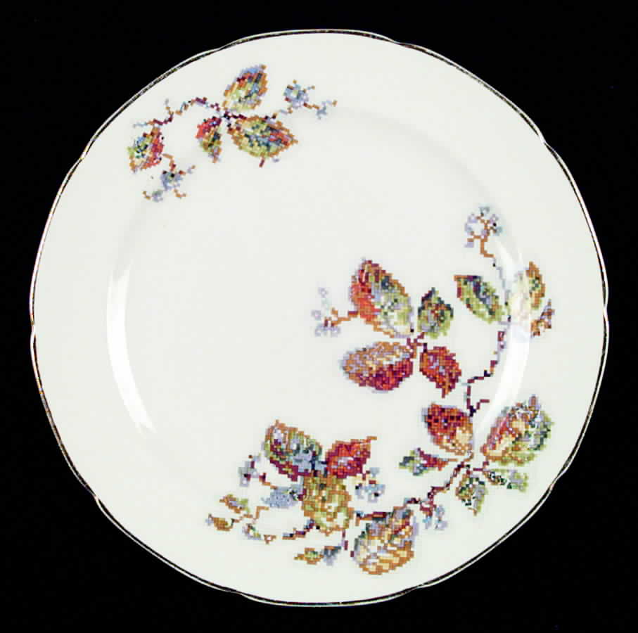 C135 Dinner Plate by Crooksville-1