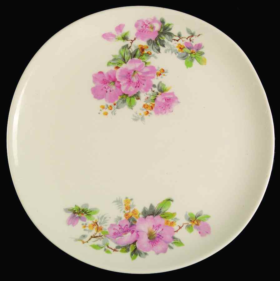 Azalea Salad Plate by Crooksville-1
