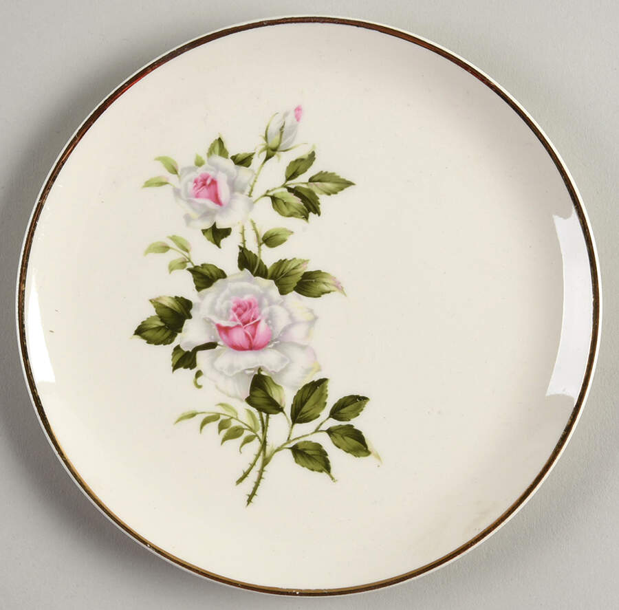 Delmar Marie Bread & Butter Plate by Crooksville-1