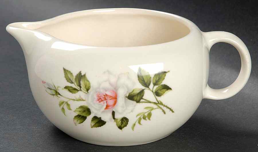Dinner Rose Creamer by Crooksville-1