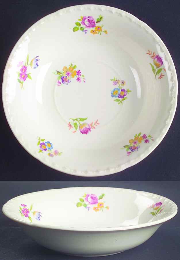 Little Bouquet Coupe Cereal Bowl by Crooksville-1