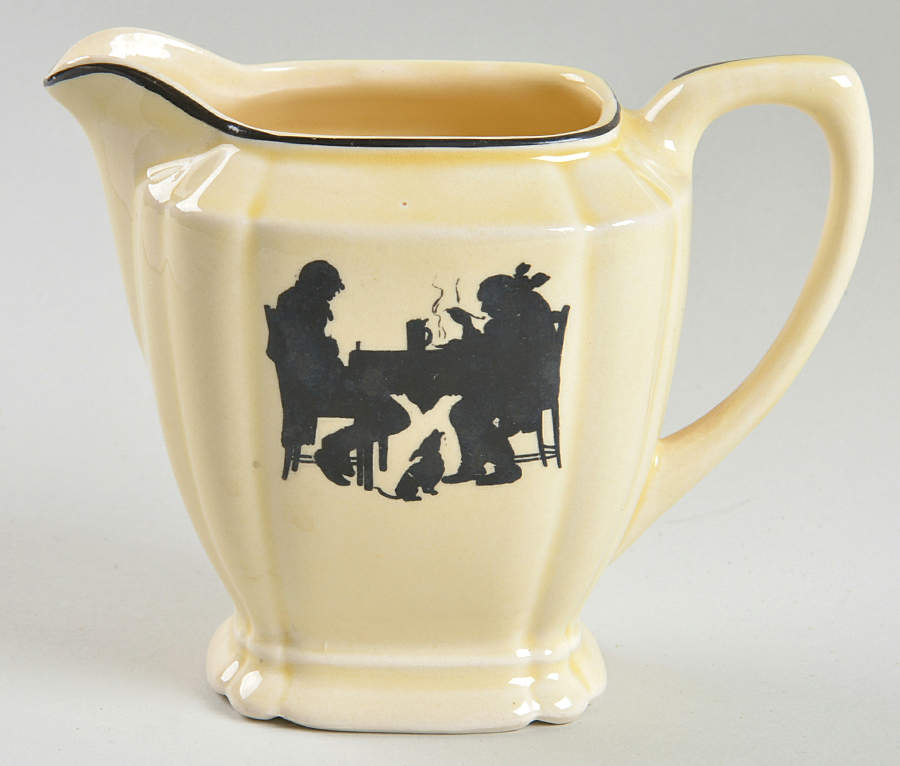 Silhouette Creamer by Crooksville-1