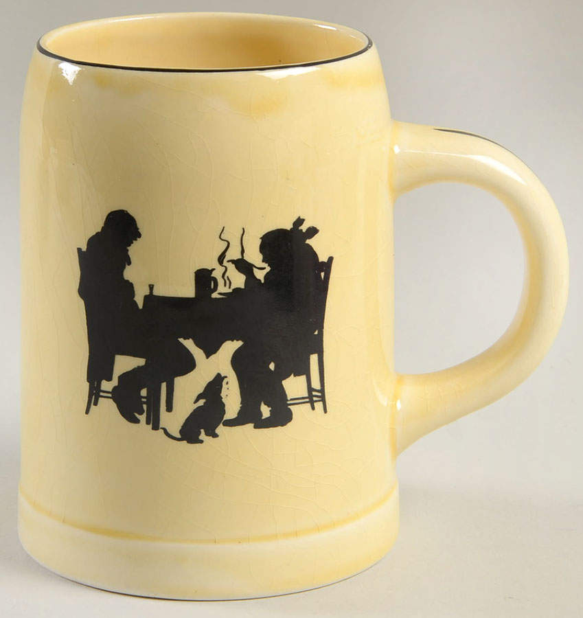Silhouette Tankard by Crooksville-1