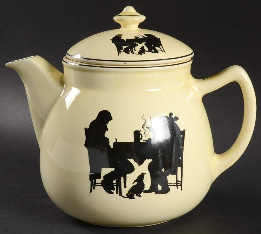 Silhouette Coffee Pot & Lid by Crooksville-1