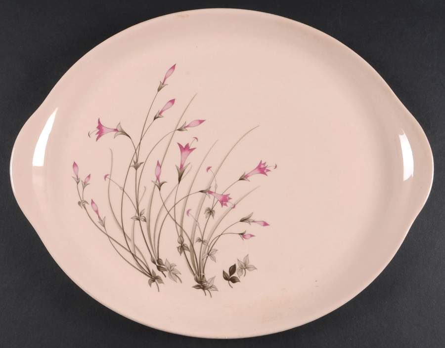 Windblown 13" Oval Serving Platter by Crooksville-1