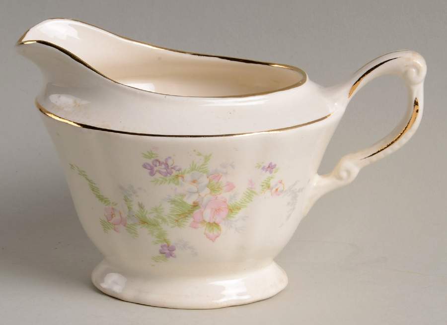 9107 Creamer by Crown Potteries-1