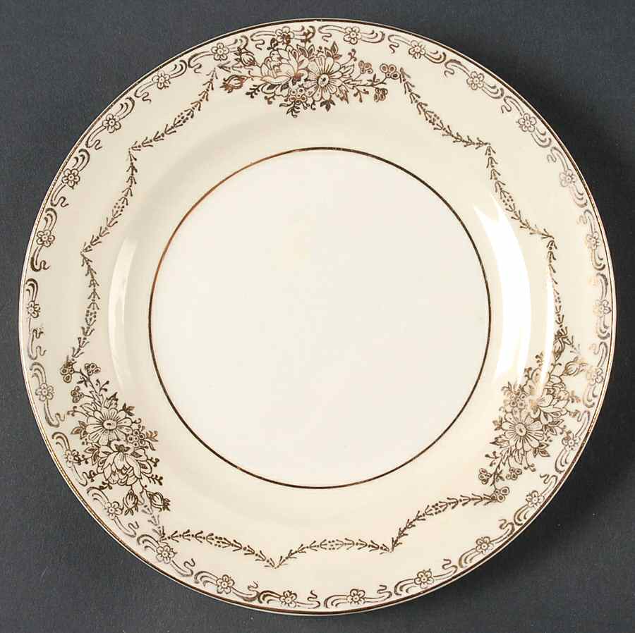 25007 Bread & Butter Plate by Crown Potteries-1