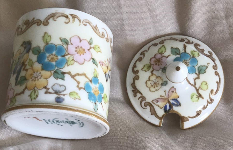 15663 Jam/Jelly & Lid by Crown Staffordshire-1