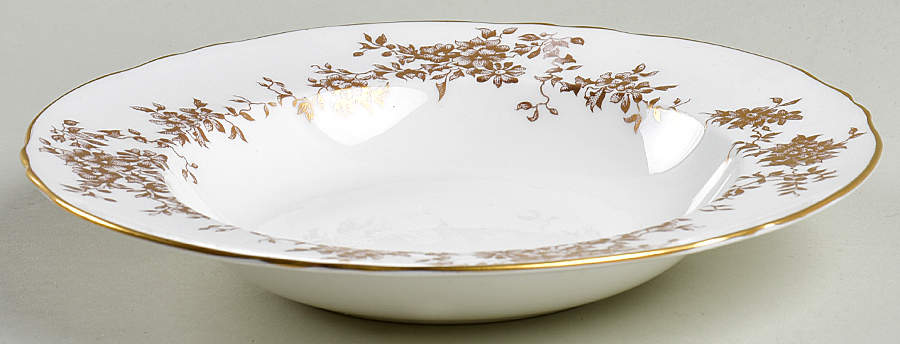 Aristocrat Rim Soup Bowl by Crown Staffordshire-1