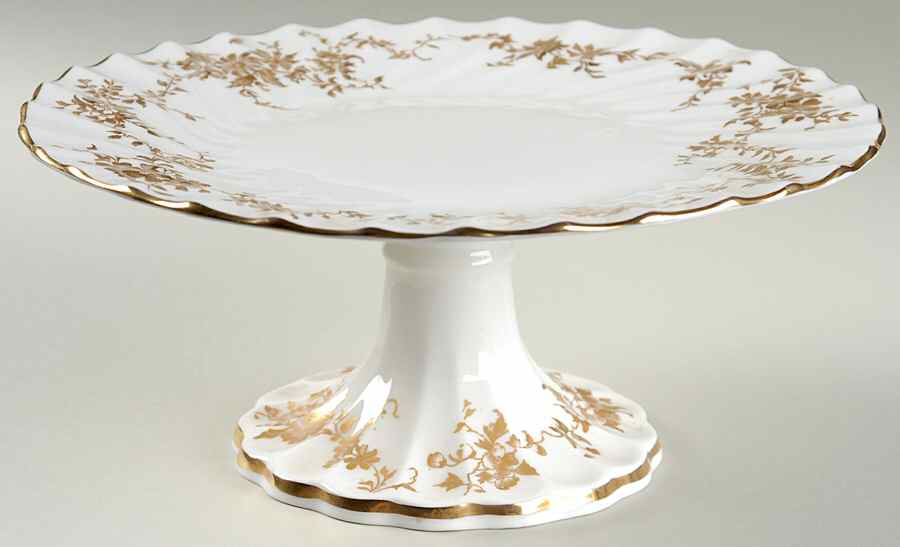 Aristocrat Round Compote (Height X Width) by Crown Staffordshire-1