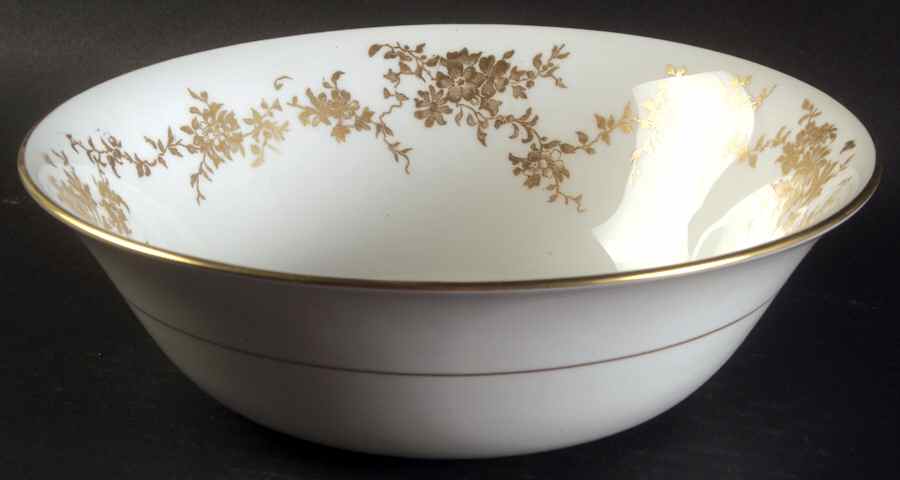 Aristocrat 8" Round Vegetable Bowl by Crown Staffordshire-1