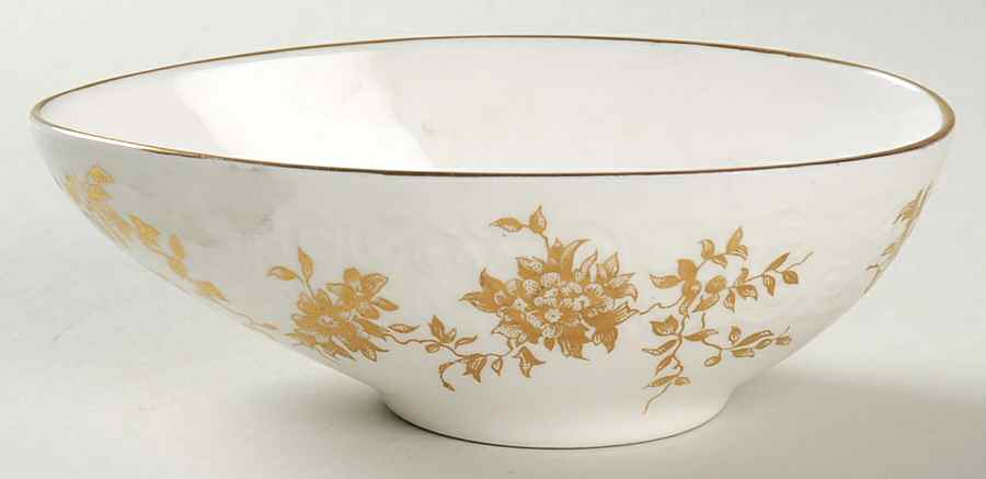 Aristocrat Avocado Bowl by Crown Staffordshire-1