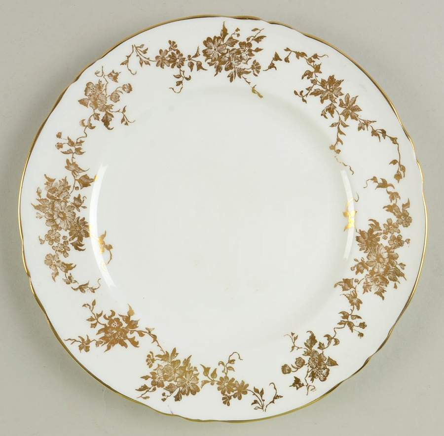 Aristocrat Salad Plate by Crown Staffordshire-1