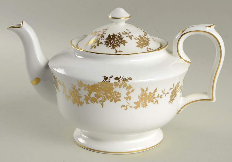 Aristocrat Teapot & Lid by Crown Staffordshire-1