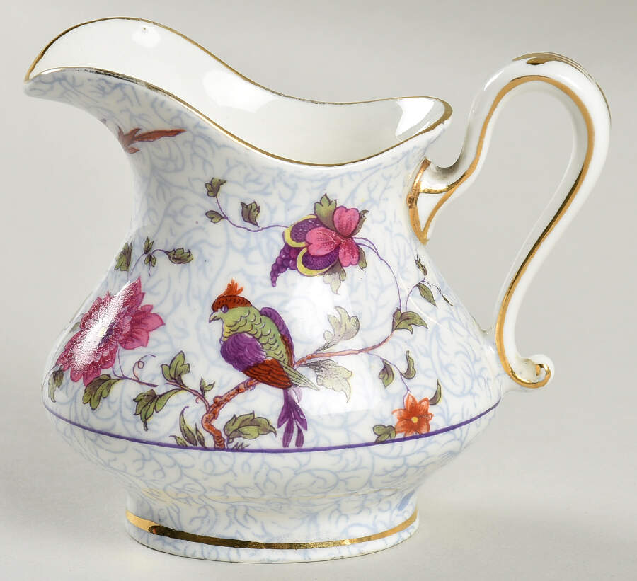 Bird of Paradise Creamer by Crown Staffordshire-1