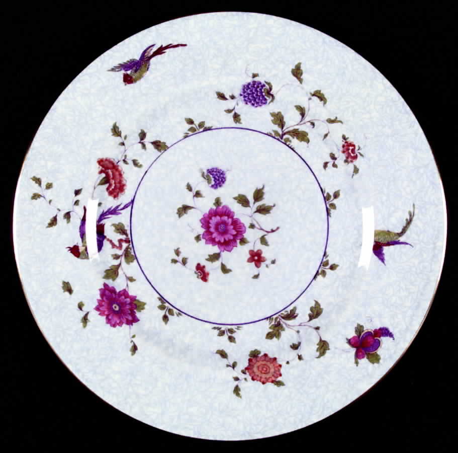 Bird of Paradise Dinner Plate by Crown Staffordshire-1