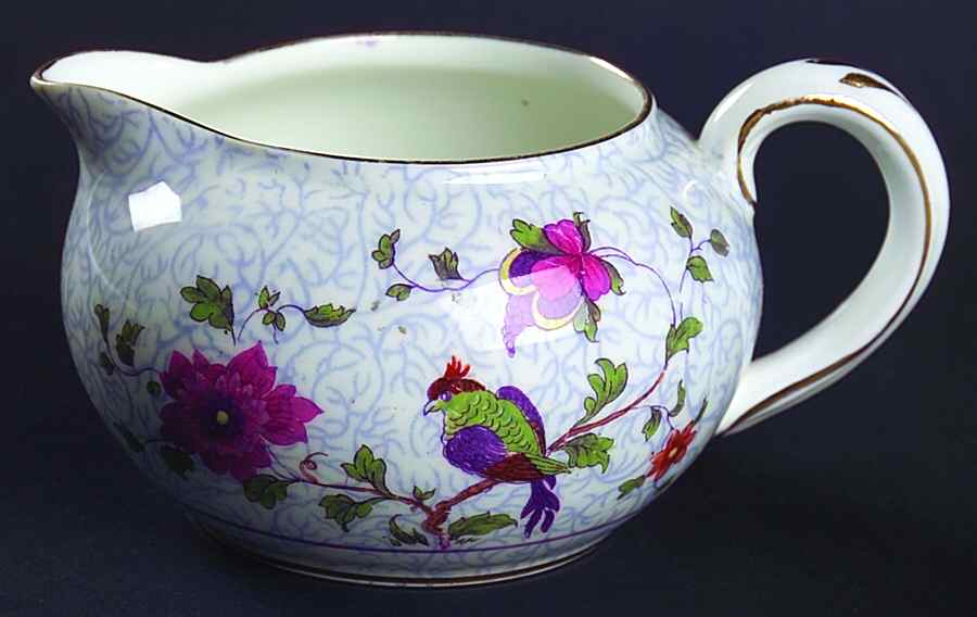 Bird of Paradise Creamer by Crown Staffordshire-1