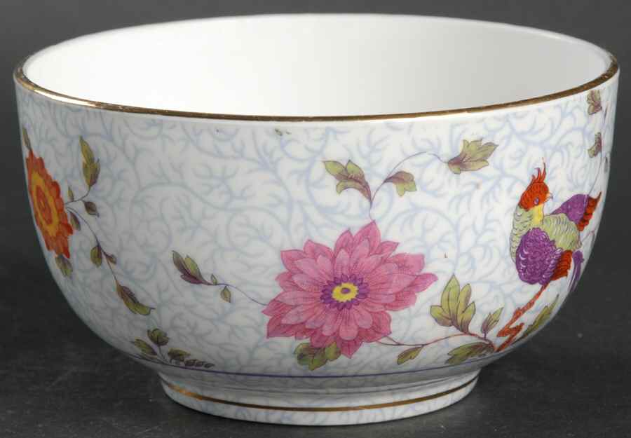 Bird of Paradise Open Sugar Bowl by Crown Staffordshire-1